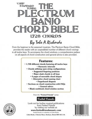 The Plectrum Banjo Chord Bible: CGBD Standard Tuning 1728 Chords