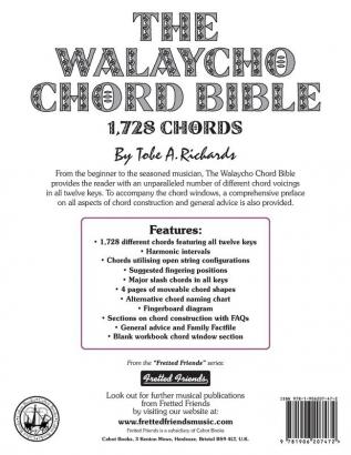 The Walaycho Chord Bible: DGBEB Standard Tuning 1728 Chords