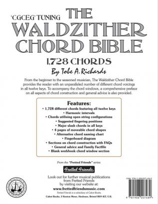 The Waldzither Chord Bible: CGCEG Standard C Tuning 1728 Chords (Fretted Friends)