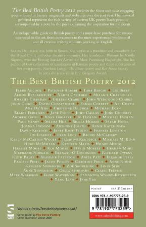 The Best British Poetry 2012