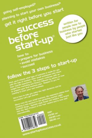 Success Before Start-up: How to Prepare for Business Avoid Mistakes Succeed. Get it Right Before You Start.