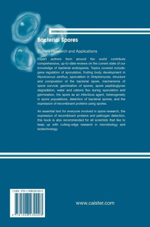 Bacterial Spores: Current Research and Applications