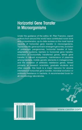 Horizontal Gene Transfer in Microorganisms