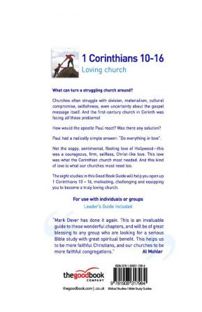 1 Corinthians 10-16: Loving church