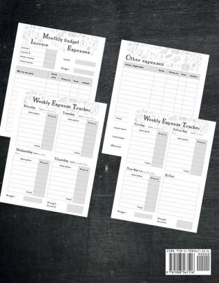 Sort Your $hit Out: Monthly Budget Planner (Undated - Start Any Time) Paycheck Bill Tracker (Budget Planning)