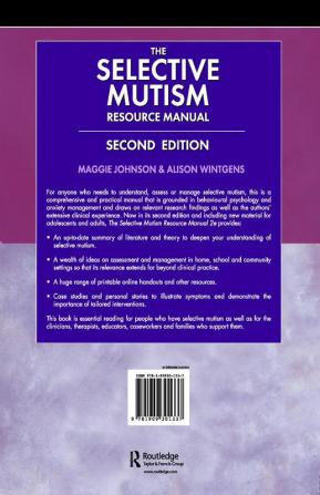 Selective Mutism Resource Manual