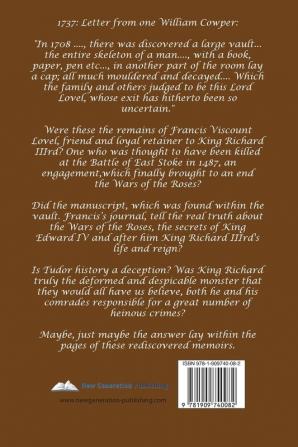 'Loyalty in me Lieth': King Richard III and Francis Viscount Lovel