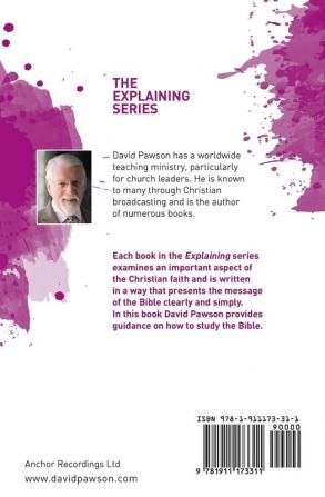 EXPLAINING Studying the Bible