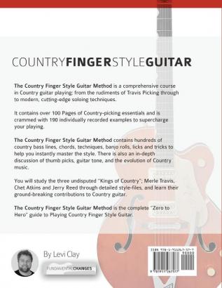 The Country Fingerstyle Guitar Method: Complete Guide to Travis Picking Fingerstyle Guitar & Country Guitar Soloing (Learn Country Guitar)