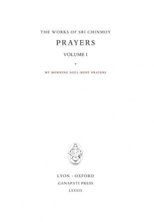 Prayers I: 27 (Works of Sri Chinmoy)