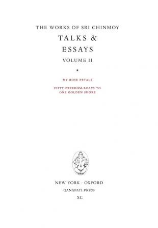 Talks & essays part II