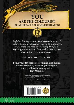 Official Fighting Fantasy Colouring Book 3