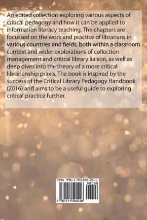 Critical Library Pedagogy in Practice