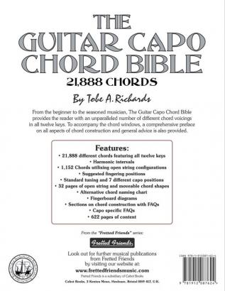 The Guitar Capo Chord Bible: EADGBE Standard Tuning 21888 Chords: FF41US (Fretted Friends)