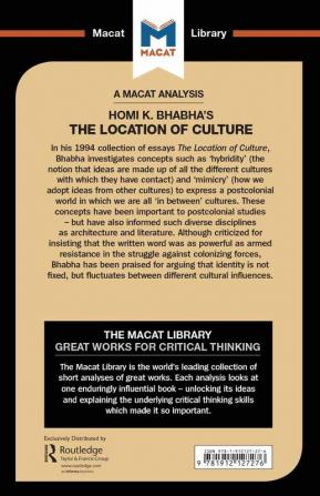 Analysis of Homi K. Bhabha's The Location of Culture