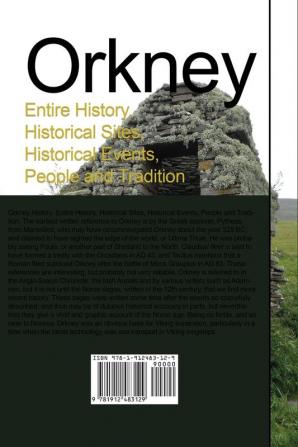 Orkney: Entire History Historical Sites Historical Events People and Tradition