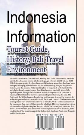 Indonesia Information: Tourist Guide History Bali Travel Environment