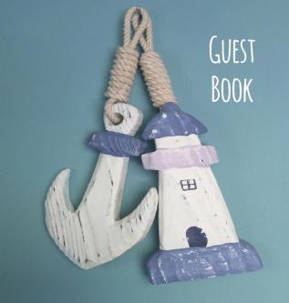 Guest Book Visitors Book Guests Comments Vacation Home Guest Book Beach House Guest Book Comments Book Visitor Book Nautical Guest Book ... Centres Family Holiday Guest Book (Hardback)