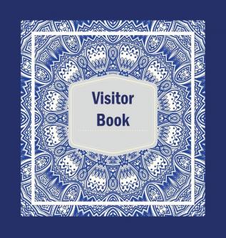 Visitor Book (Hardcover): Log Book record book