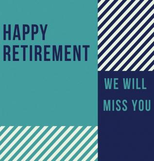 Happy Retirement Guest Book (Hardcover): Guestbook for retirement message book memory book keepsake retirement book to sign