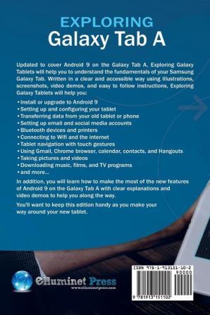 Exploring Galaxy Tab A: The Illustrated Practical Guide to using Samsung Galaxy Tab A: 10 (Exploring Tech)