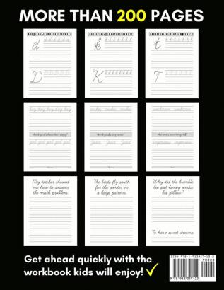 Cursive Handwriting Workbook