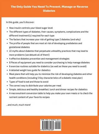 The Simple Guide To Diabetes In 2020: A Helpful Companion To Understanding Diabetes And It's Complications (Includes Food To Eat & Those To Avoid): 1 (Mastering Diabetes)