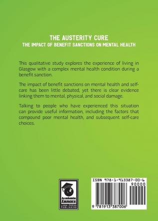 The Austerity Cure: The Impact of Benefit Sanctions on Mental Health: 1 (Anthropocene)