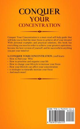 Conquer your Concentration