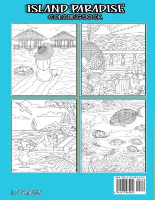 Island Paradise Coloring Book