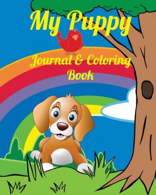 My Puppy Journal & Coloring book