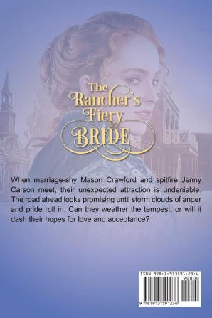 The Rancher's Fiery Bride: 0 (Montana Westward Brides)