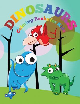 Dinosaurs: Coloring book for kids