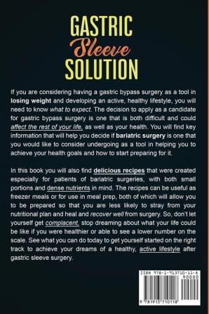 Gastric Sleeve Solution: The Ultimate Bariatric Bypass Weight Loss Surgery Recipes and Alkaline Cookbook for Rapid Recovery and Healing: Written With Kent McCabe Emma Aqiyl & Susan Green Aniys