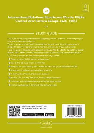 International relations: how secure was the USSR's control over eastern Europe 1948 - 1989?