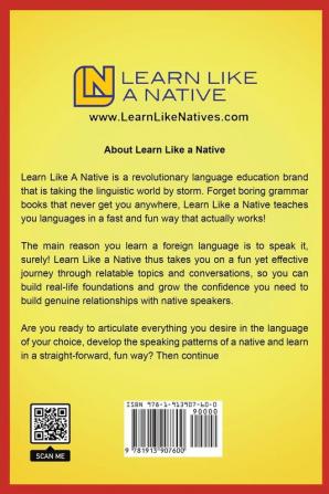 Learn Spanish Like a Native for Beginners - Level 1: Learning Spanish in Your Car Has Never Been Easier! Have Fun with Crazy Vocabulary Daily Used ... Pronunciations (Spanish Language Lessons)