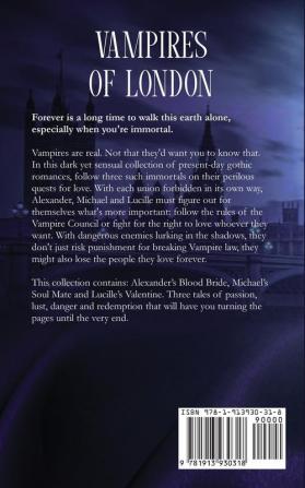 Vampires of London: Books 1-3 (Lorelei Moone Collection)