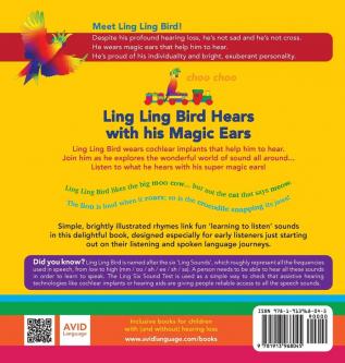 Ling Ling Bird Hears with his Magic Ears: exploring fun 'learning to listen' sounds for early listeners