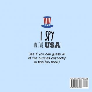 I Spy - In The USA!: A Fun Guessing Game for 3-5 Year Olds