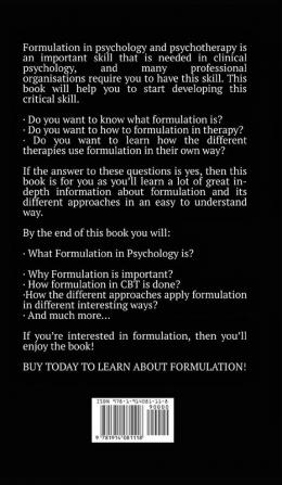 Formulation in Psychotherapy: 20 (Introductory)