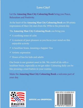 The Amazing Man City Colouring Book 2022