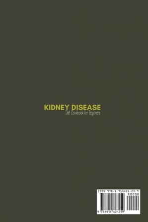 Kidney Disease Diet Cookbook for Beginners