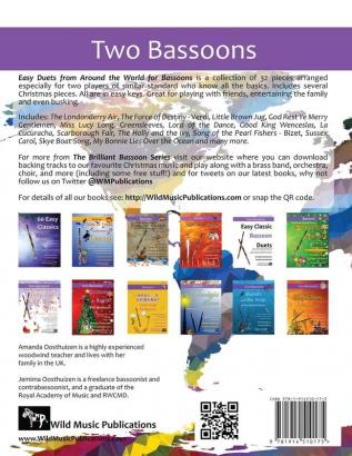 Easy Duets from Around the World for Bassoons: 32 exciting pieces arranged for two players who know all the basics.