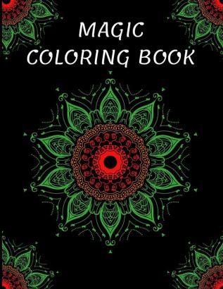 Magic Coloring Book: Stress Relief Relaxation Time