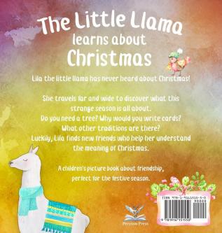 The Little Llama Learns About Christmas: An illustrated children's book: 3 (The Little Llama's Adventures)