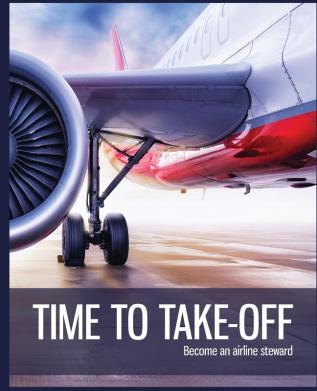 Time to Take-off: Become an airline steward