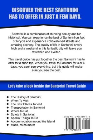 Santorini: The Best Of Santorini For Short Stay Travel