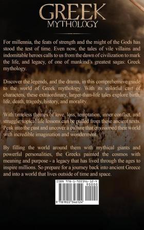 Greek Mythology: Legends of Greek Gods & Goddesses Heroes Ancient Battles & Mythical Creatures