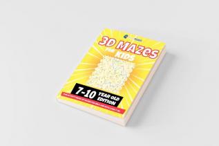 3D Maze For Kids - 7-10 Year Old Edition - Fun Activity Book Of Mazes For Girls And Boys (Ages 7-10)