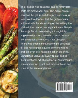 Ninja Foodi Grill Cookbook: Healthier Lifestyle and Eat Better with Affordable Quick & Easy Recipes